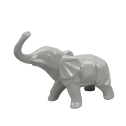 Elefantino grigio 21x19 Cm